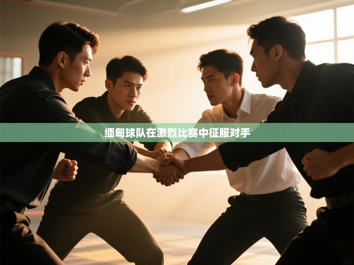 缅甸球队在激烈比赛中征服对手  第2张